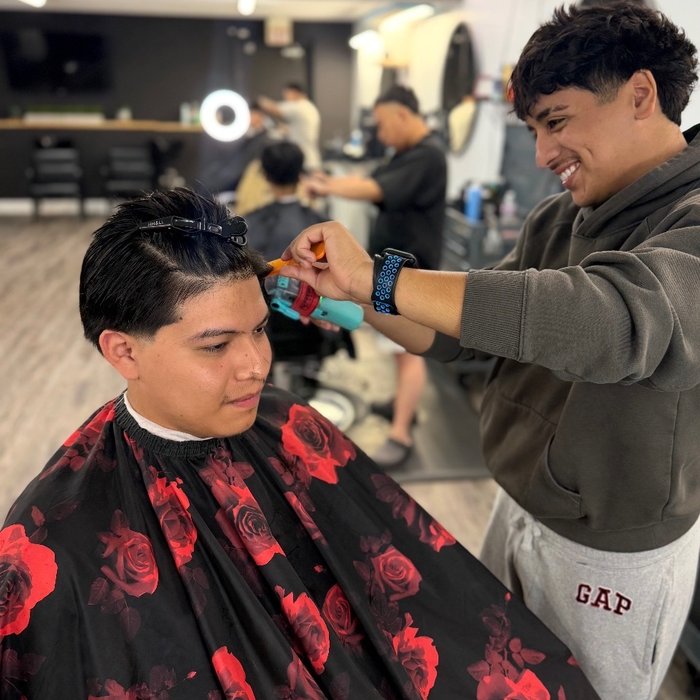 Isaac, barber at Goodfellas Anoka