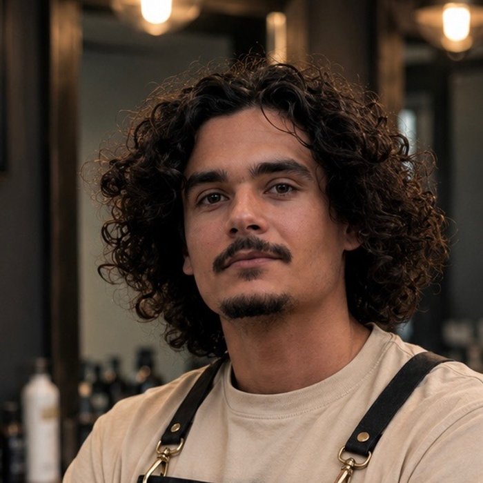 Lopez, barber at Goodfellas Champlin