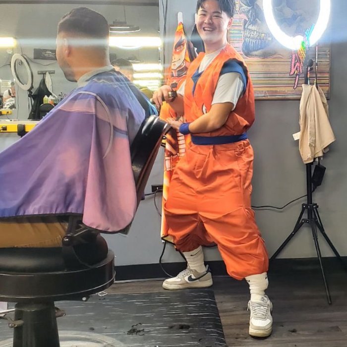 Koo-Lay, barber at Goodfellas Woodbury